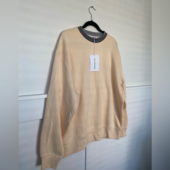 Acne Studios - logo collar sweatshirt (NWT) - Medium - Picture 3 of 7